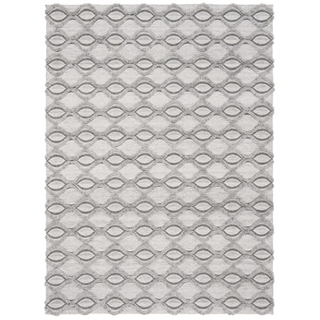 Safavieh 4 x 6 ft. Marbella Rectangle Hand Loomed Rug Grey & Charcoal MRB601F-4